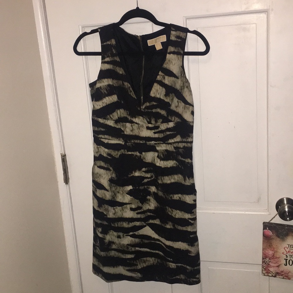 Michael Kors animal print dress- Size 6